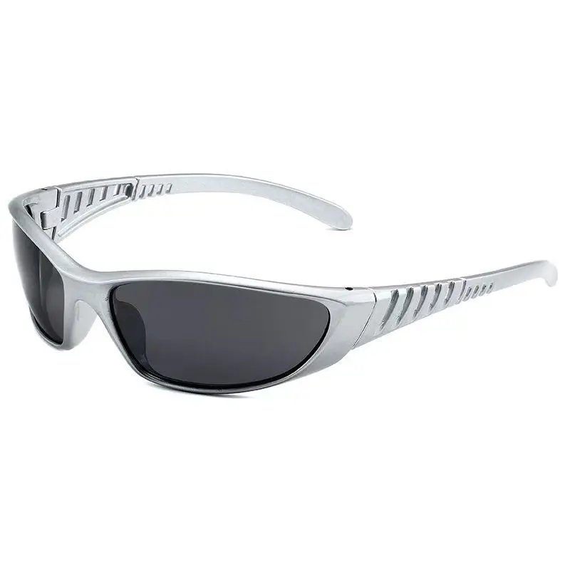 Sunglasses Uv400 - Nuevas gafas de sol plateadas unisex,