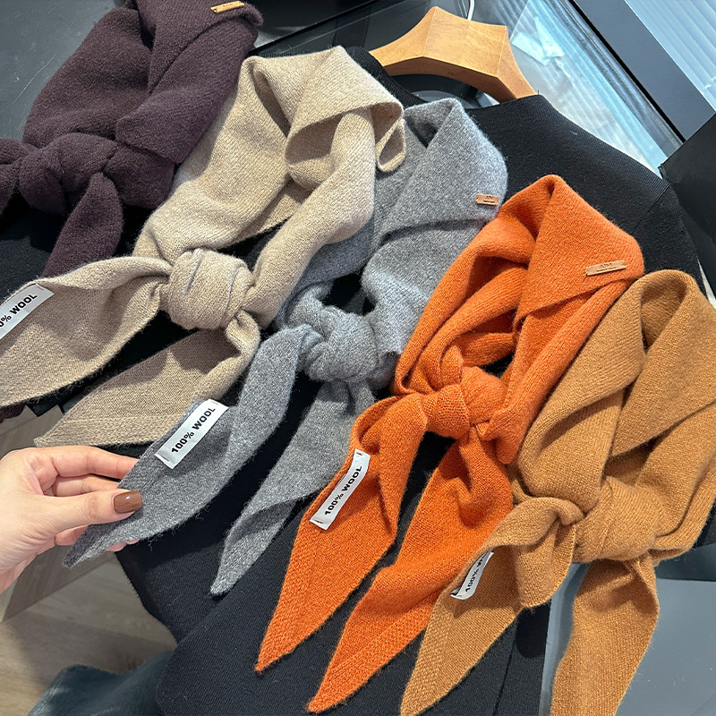 Cashmere Scarf - Bufanda de punto para mujer, 100%