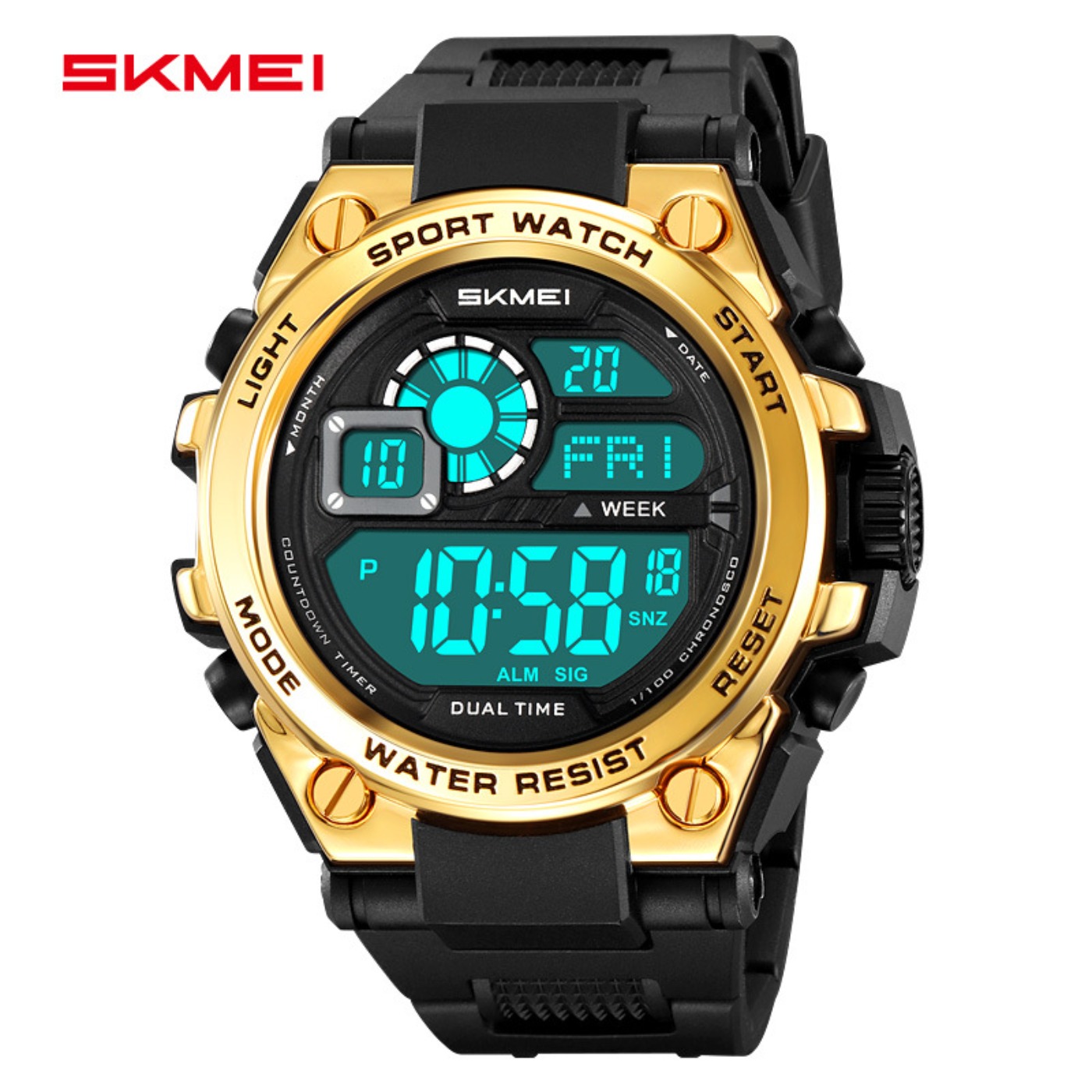 Luxury Watch Men - Reloj Deportivo Digital LED 2318 Resistente