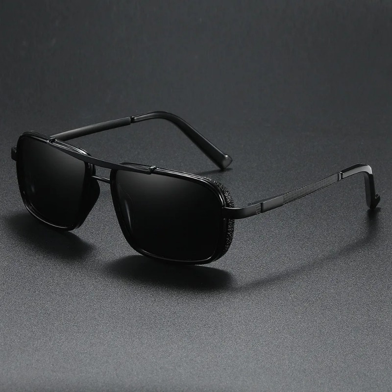 Sunglasses Uv400 - Gafas de Sol Rectangulares de Lujo
