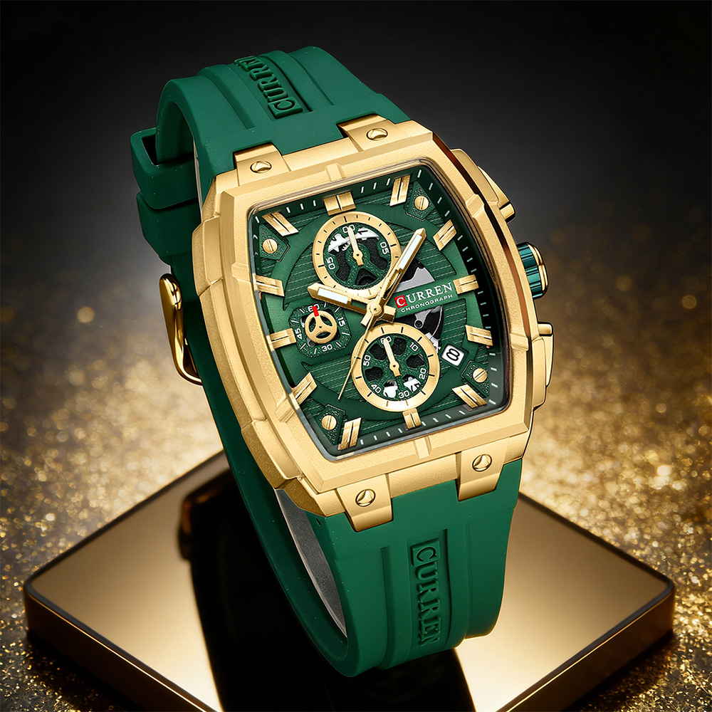 Luxury Watch Men - Reloj CURREN de Lujo Vintage para