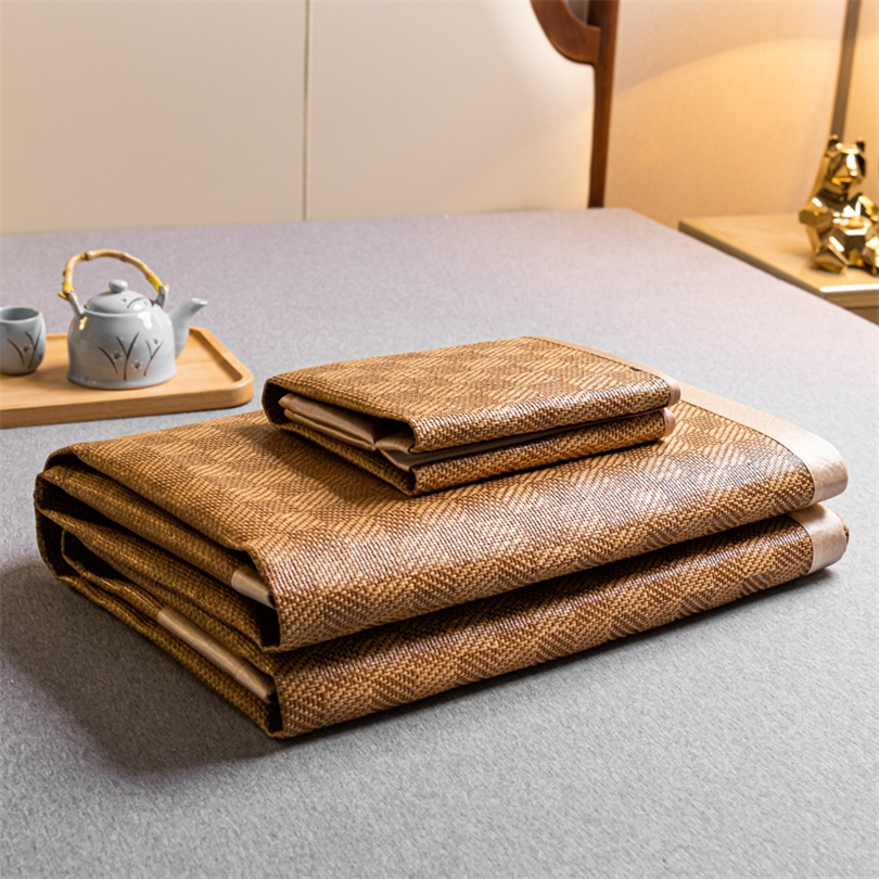 Silk Pillowcase - Estera refrescante de bambú, estera de