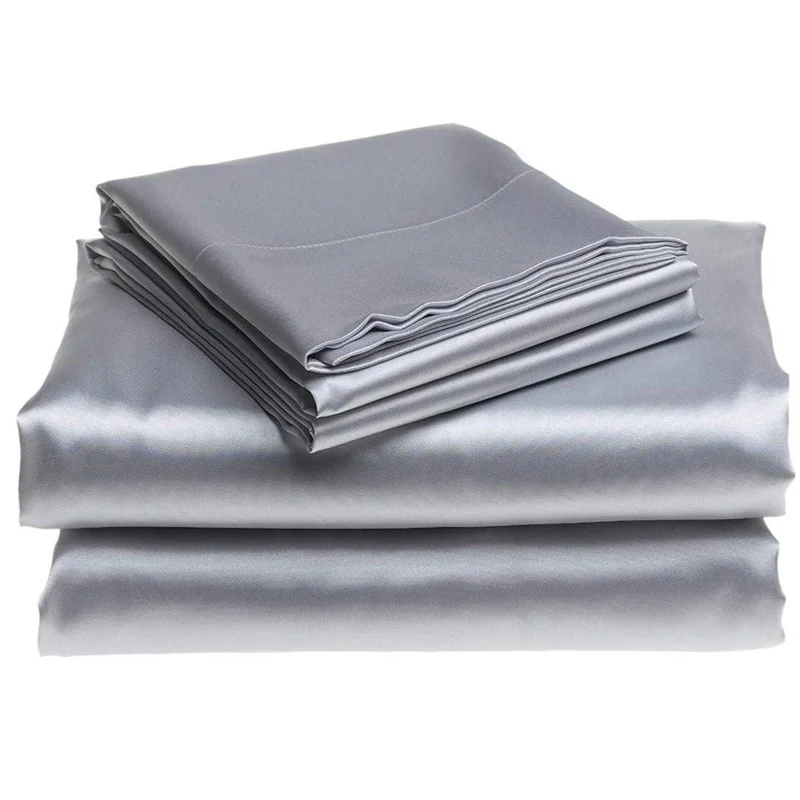Silk Pillowcase - Juego de Sábanas de Seda de