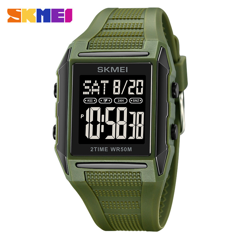 Luxury Watch Men - Reloj de Pulsera Deportivo Digital de
