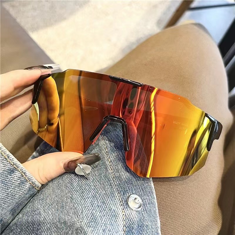 Sunglasses Uv400 - Gafas de Ciclismo de Gran Tamaño,