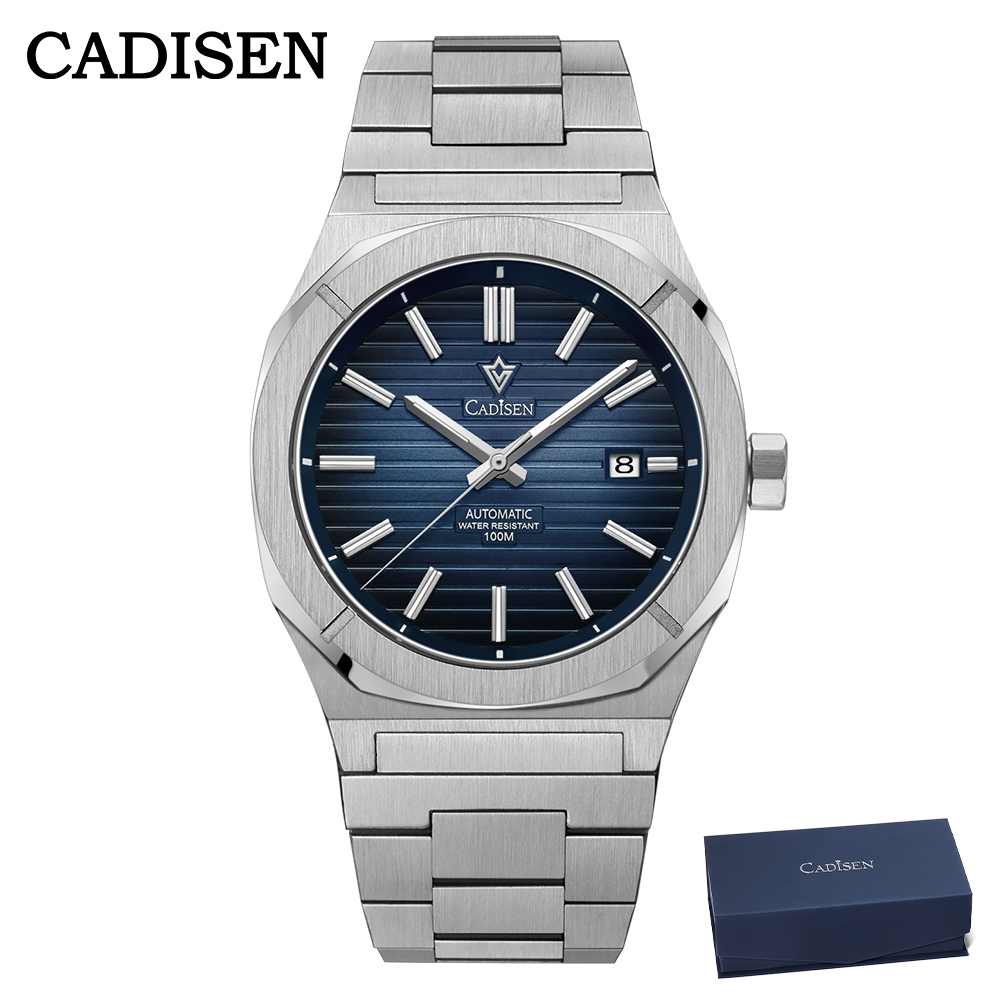 Luxury Watch Men - CADISEN 2026 reloj de buceo zafiro