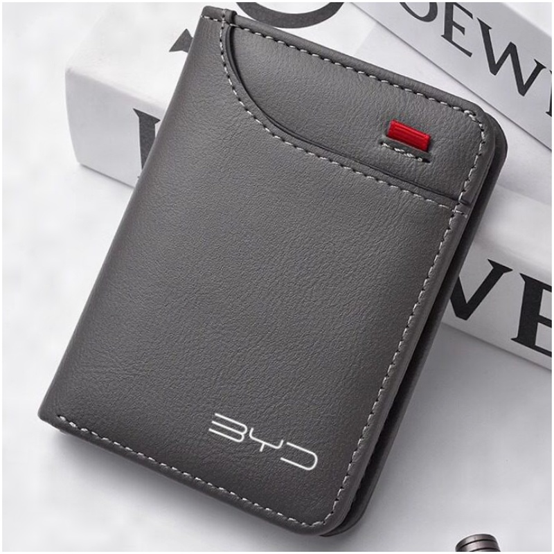 Leather Wallet Men - Cartera de cuero para hombre, portadocumentos