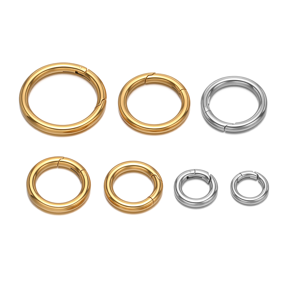Gold Plated Jewelry - Lote de 2 cierres de resorte
