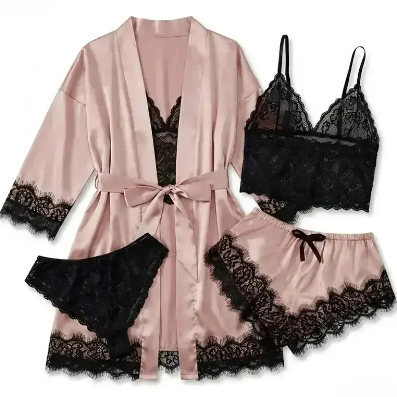 Luxury Gift Set - Conjuntos de pijama de satén de