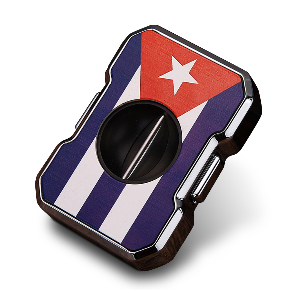 Premium Cigar Case - Cortador de cigarros portátil en forma