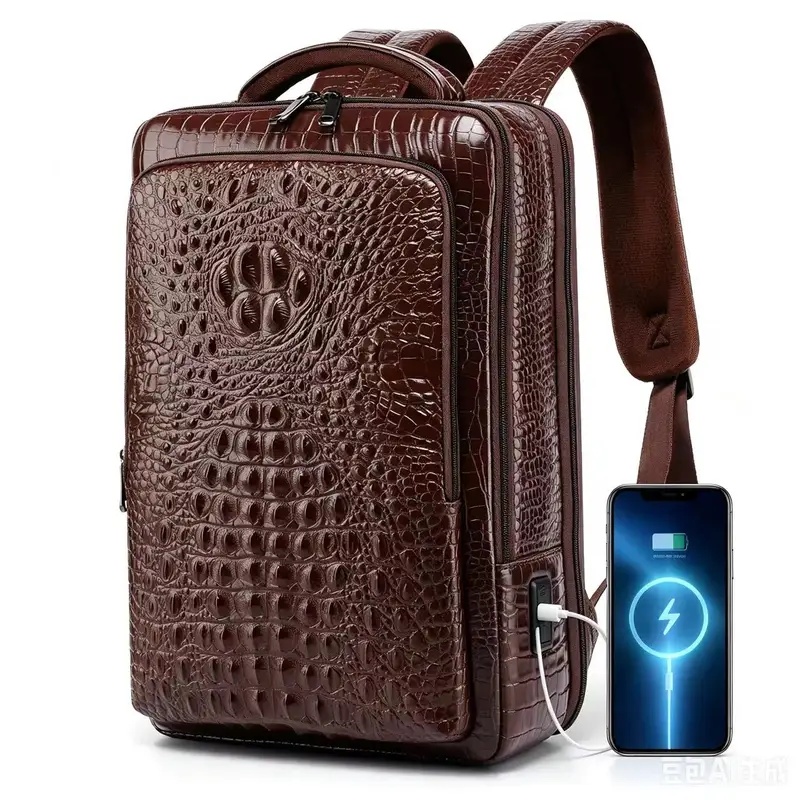 Leather Briefcase - Nueva mochila para portátil de cuero