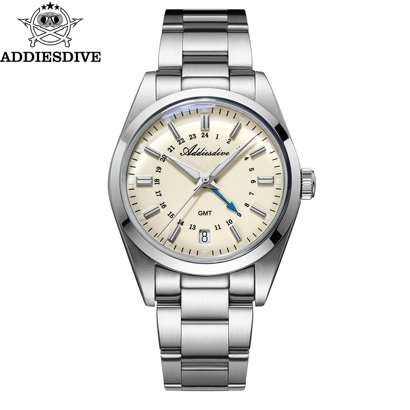 Luxury Watch Men - ADDIESDIVE marca novedosa 36mm reloj GMT