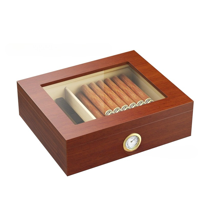 Caja de humidificador de cigar - Premium Cigar Case reseña y precio