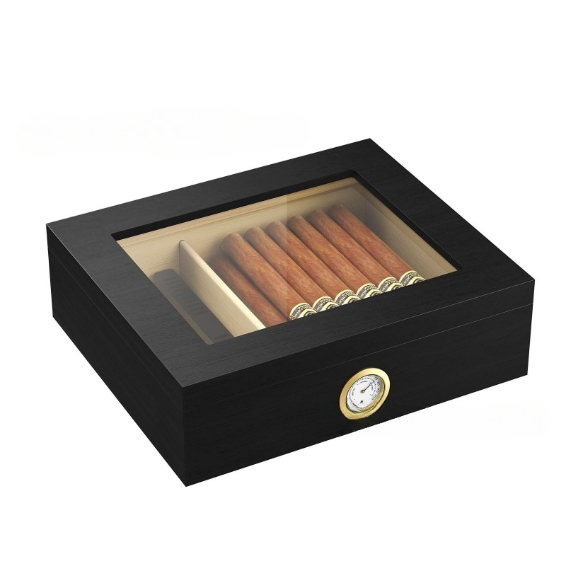 Caja de humidificador de cigar - Premium Cigar Case reseña y precio