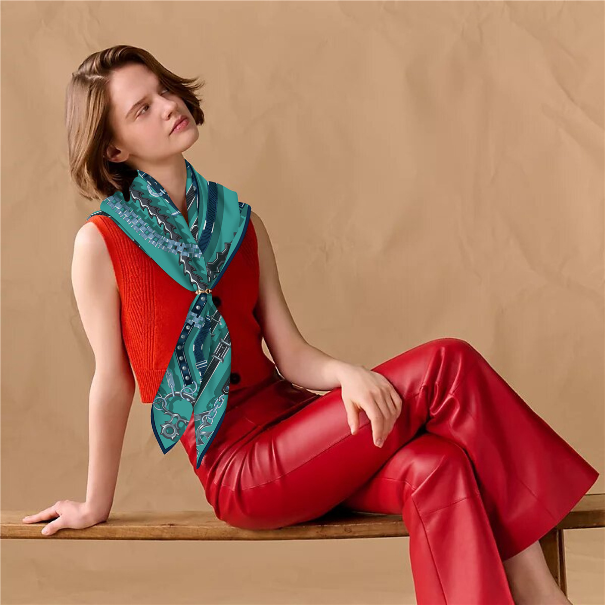 Bufanda de Seda y Cachemira de - Cashmere Scarf reseña y precio