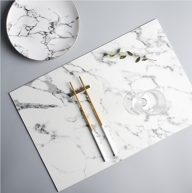 Almohadilla de vajilla con ais - Marble Coaster Set reseña y precio
