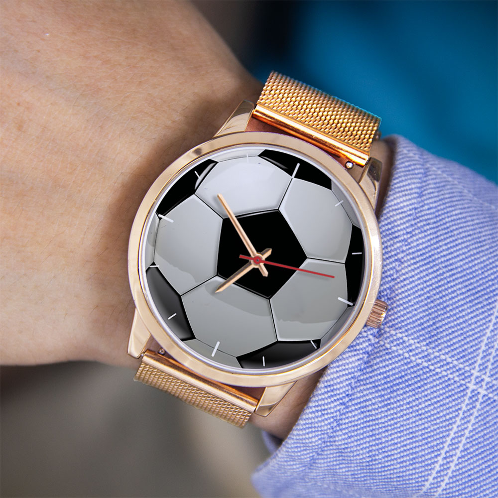 Fútbol Diseño de fútbol Fans P - Gold Plated Jewelry reseña y precio