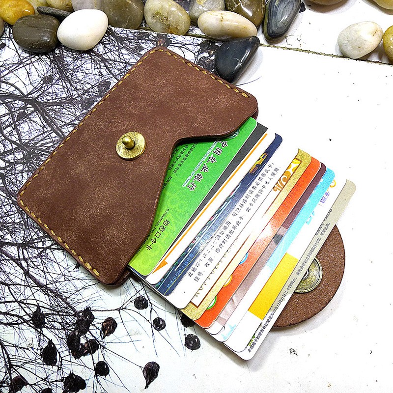 Blongk-riñonera de cuero genui - Leather Wallet Men reseña y precio