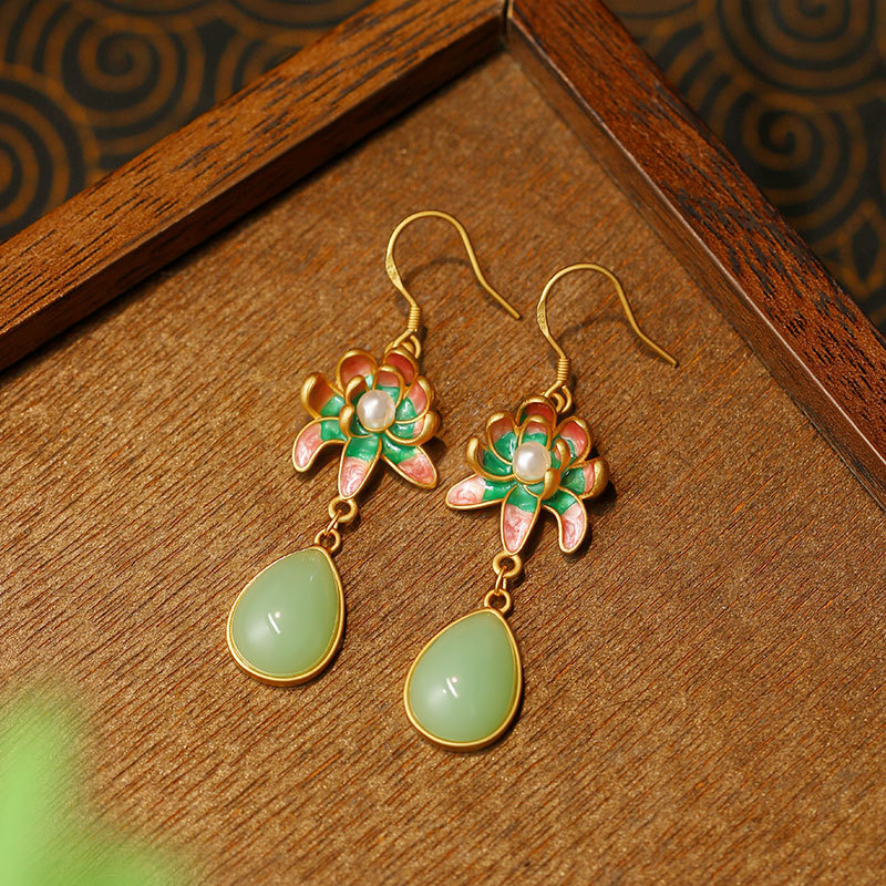 Pendientes de Gota de Agua de  - Gold Plated Jewelry reseña y precio