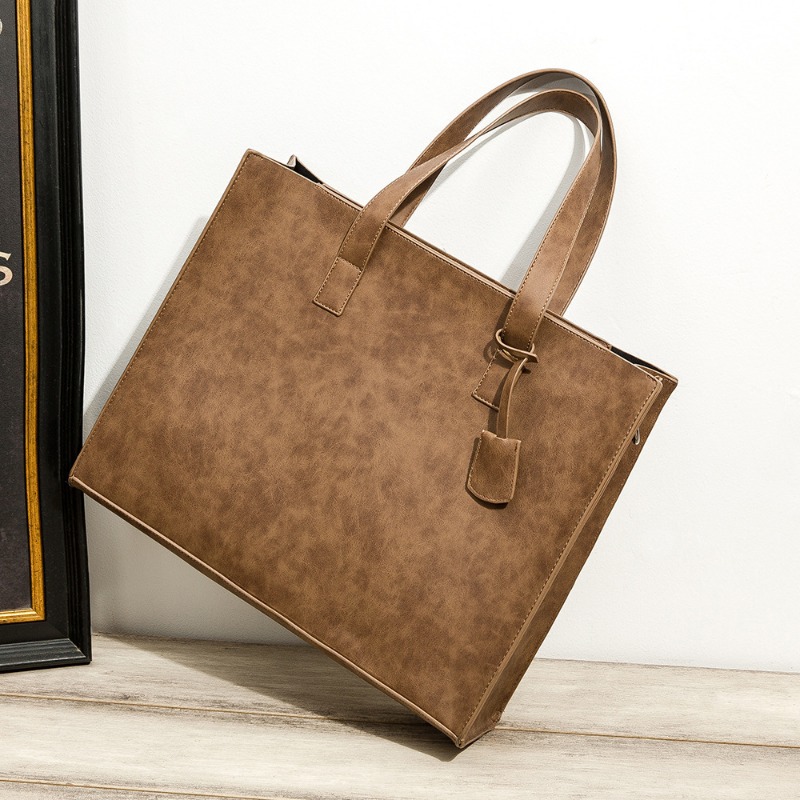 Nuevo Bolso de Mano para Hombr - Leather Briefcase reseña y precio