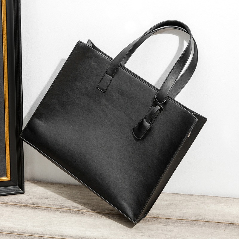 Nuevo Bolso de Mano para Hombr - Leather Briefcase reseña y precio