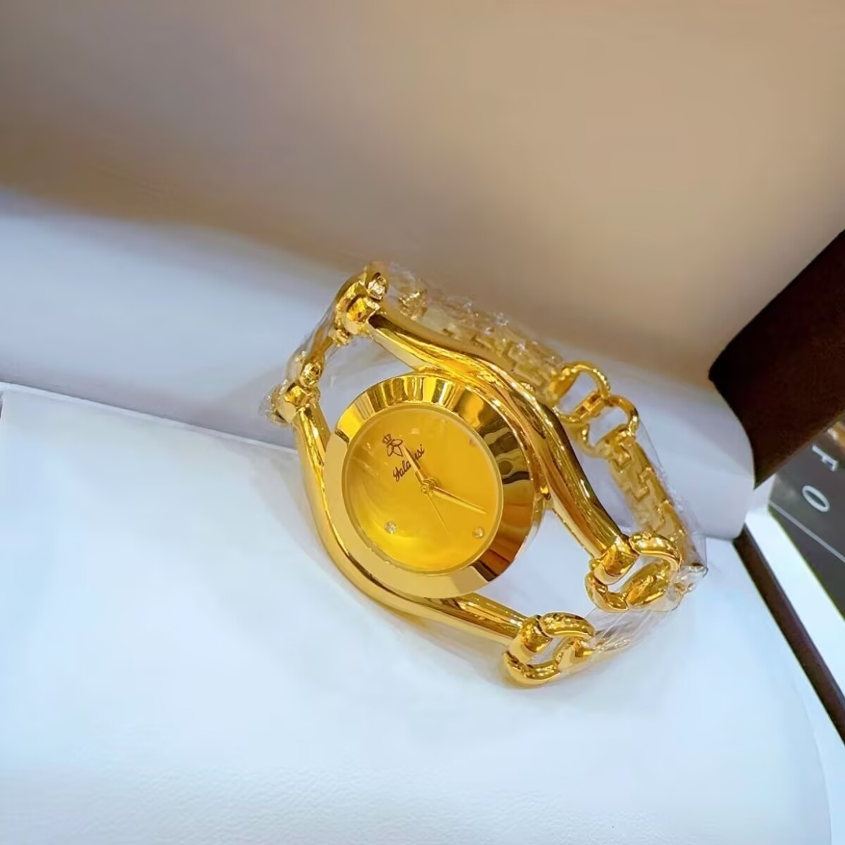 Nuevo reloj francés chapado en - Gold Plated Jewelry reseña y precio