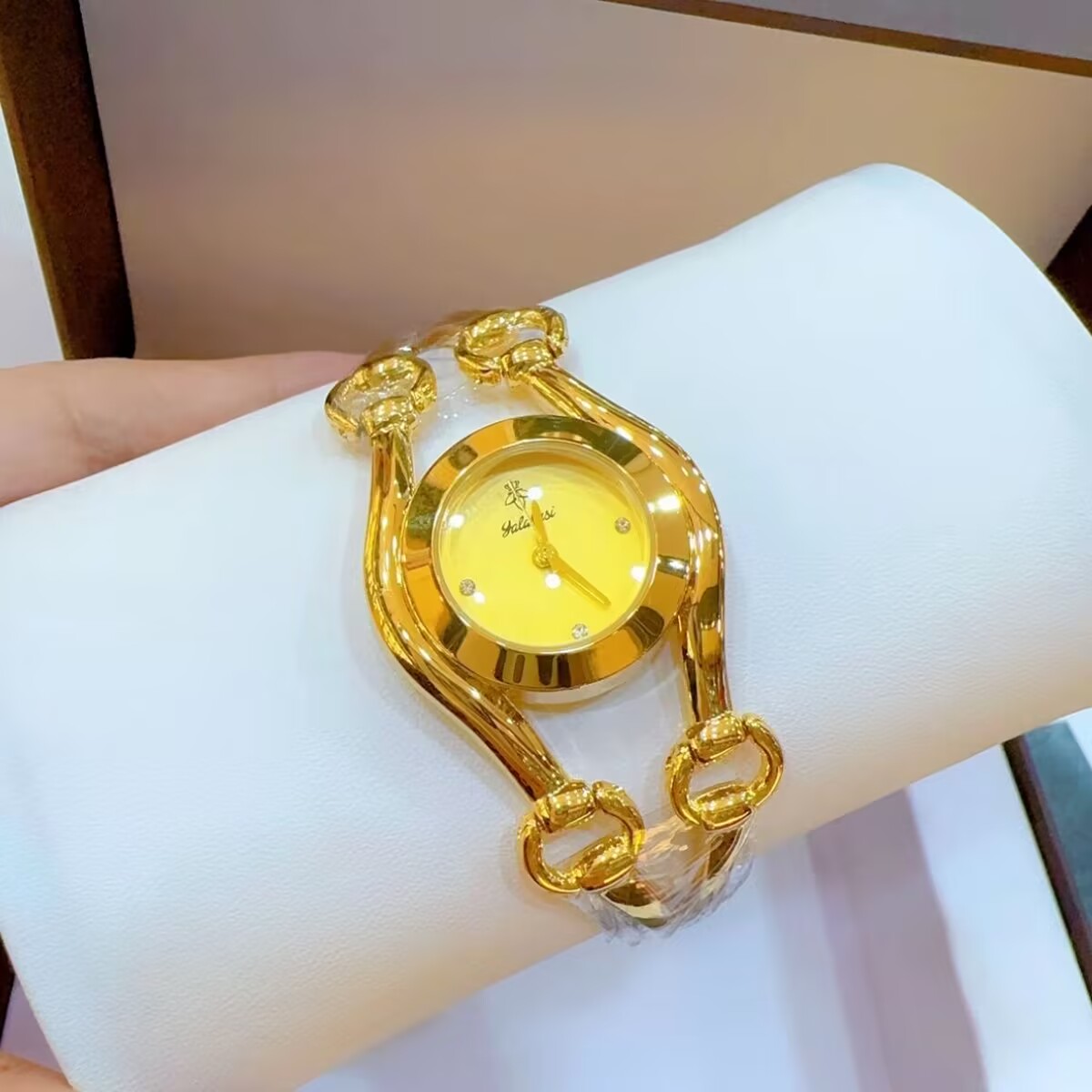 Nuevo reloj francés chapado en - Gold Plated Jewelry reseña y precio