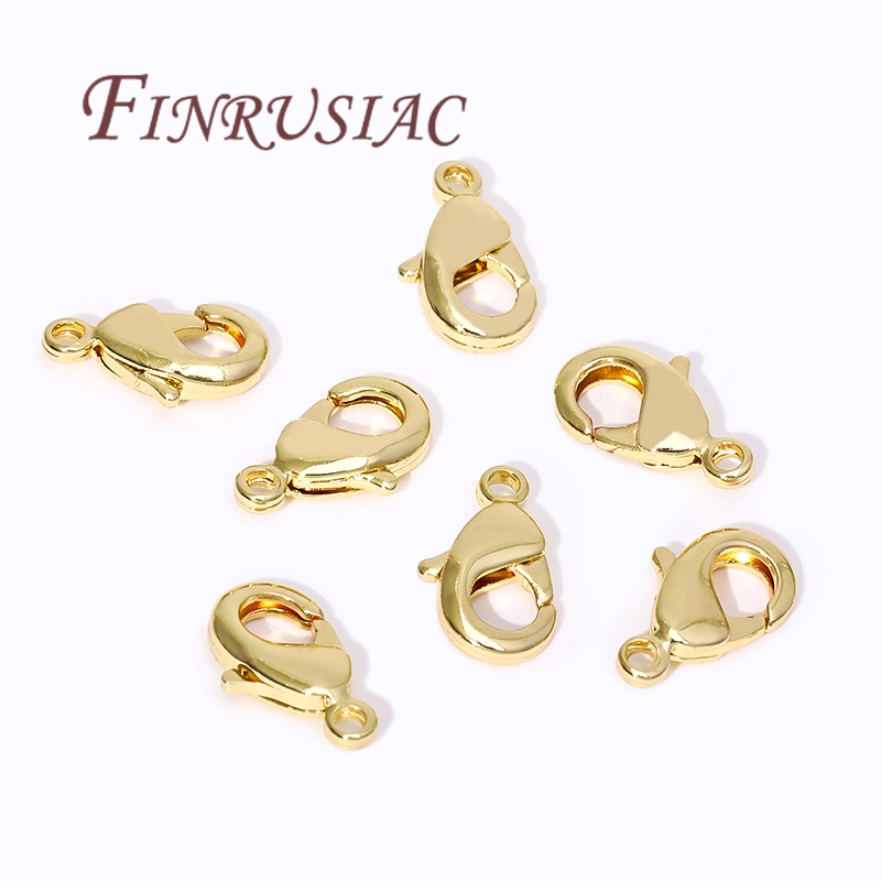 Cierres de langosta chapados e - Gold Plated Jewelry reseña y precio