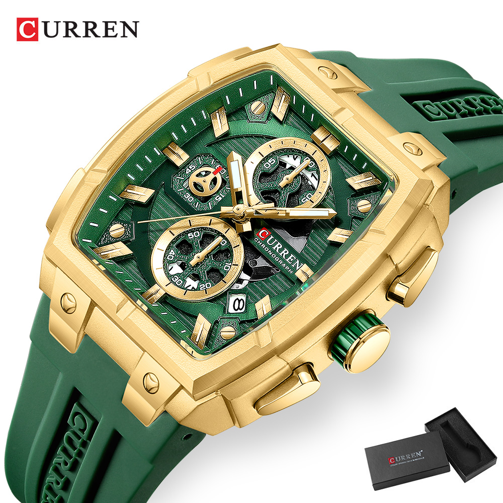 Reloj CURREN de Lujo Vintage p - Luxury Watch Men reseña y precio