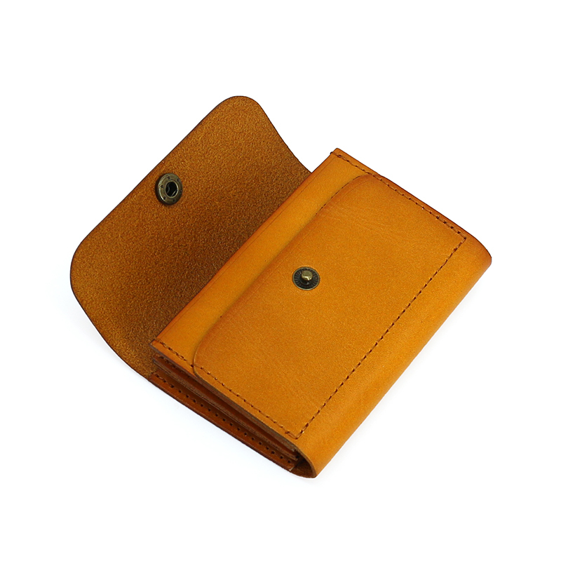 Mini riñonera de cuero genuino - Leather Wallet Men reseña y precio
