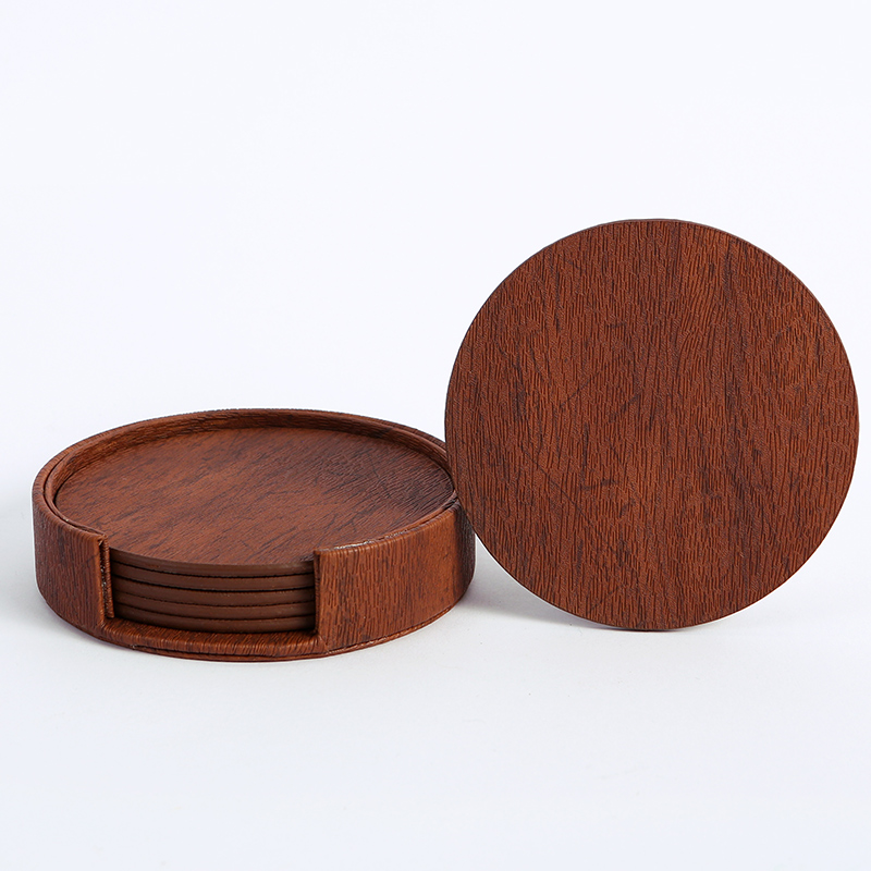 WOTOR 6 unids/lote círculo cue - Marble Coaster Set reseña y precio