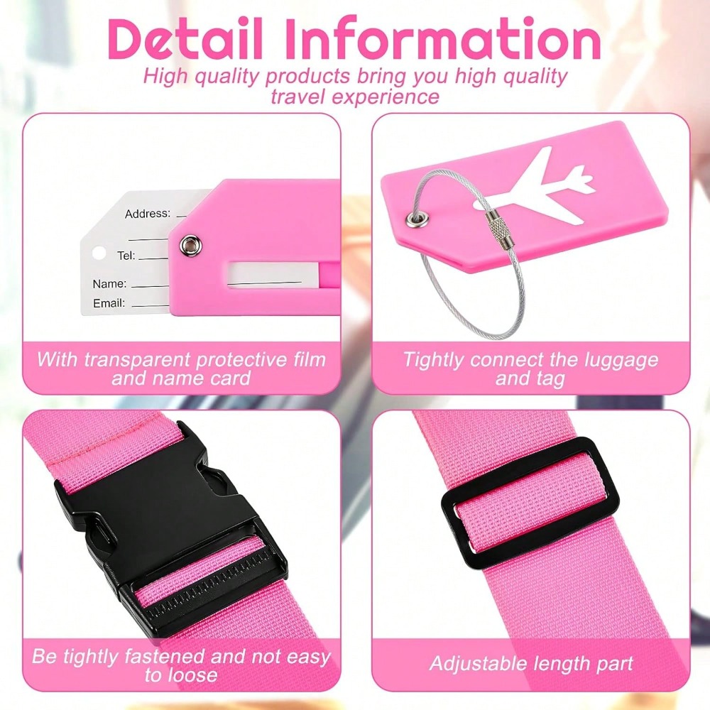 Juego de correas para equipaje - Travel Luggage Set reseña y precio