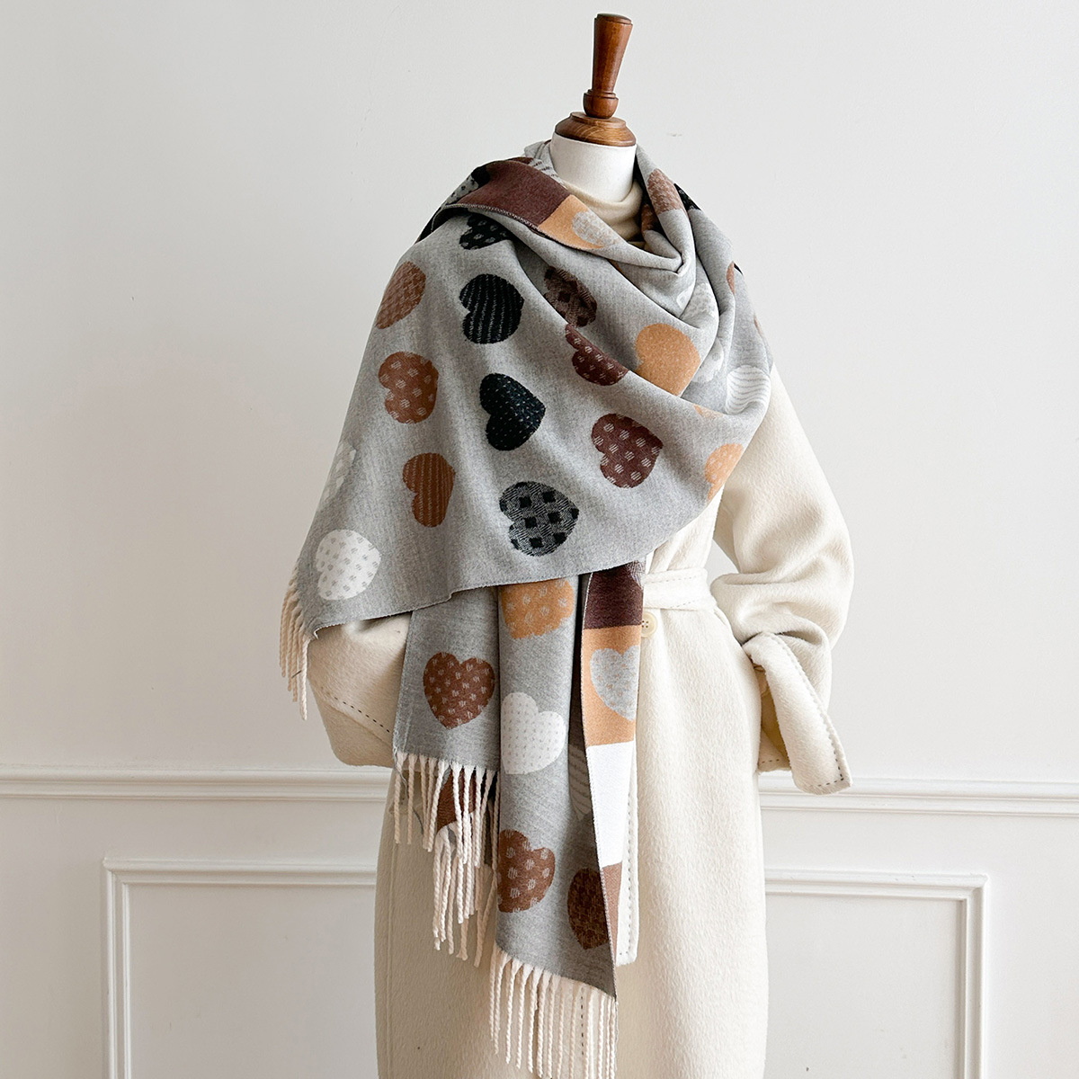 Bufanda de imitación de cachem - Cashmere Scarf reseña y precio