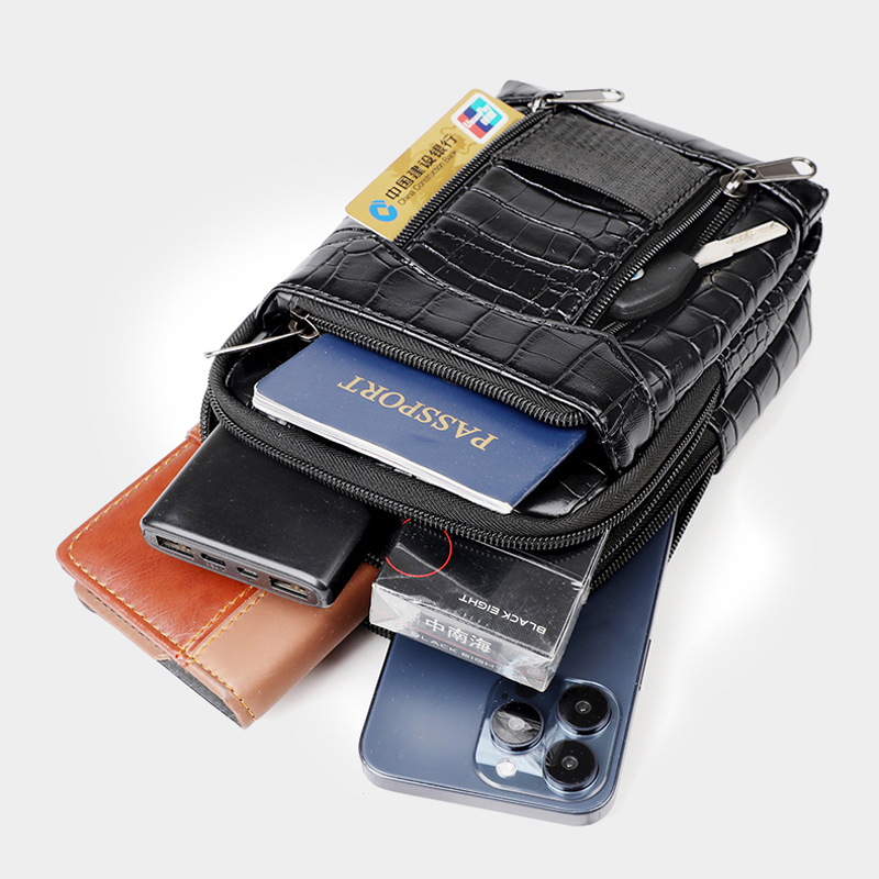 Bolso de hombro tipo bandolera - Leather Wallet Men reseña y precio