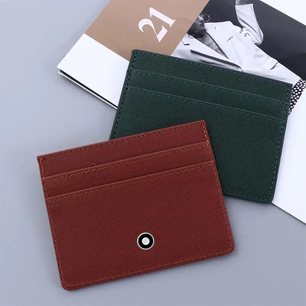 Carteras delgadas minimalistas - Leather Wallet Men reseña y precio