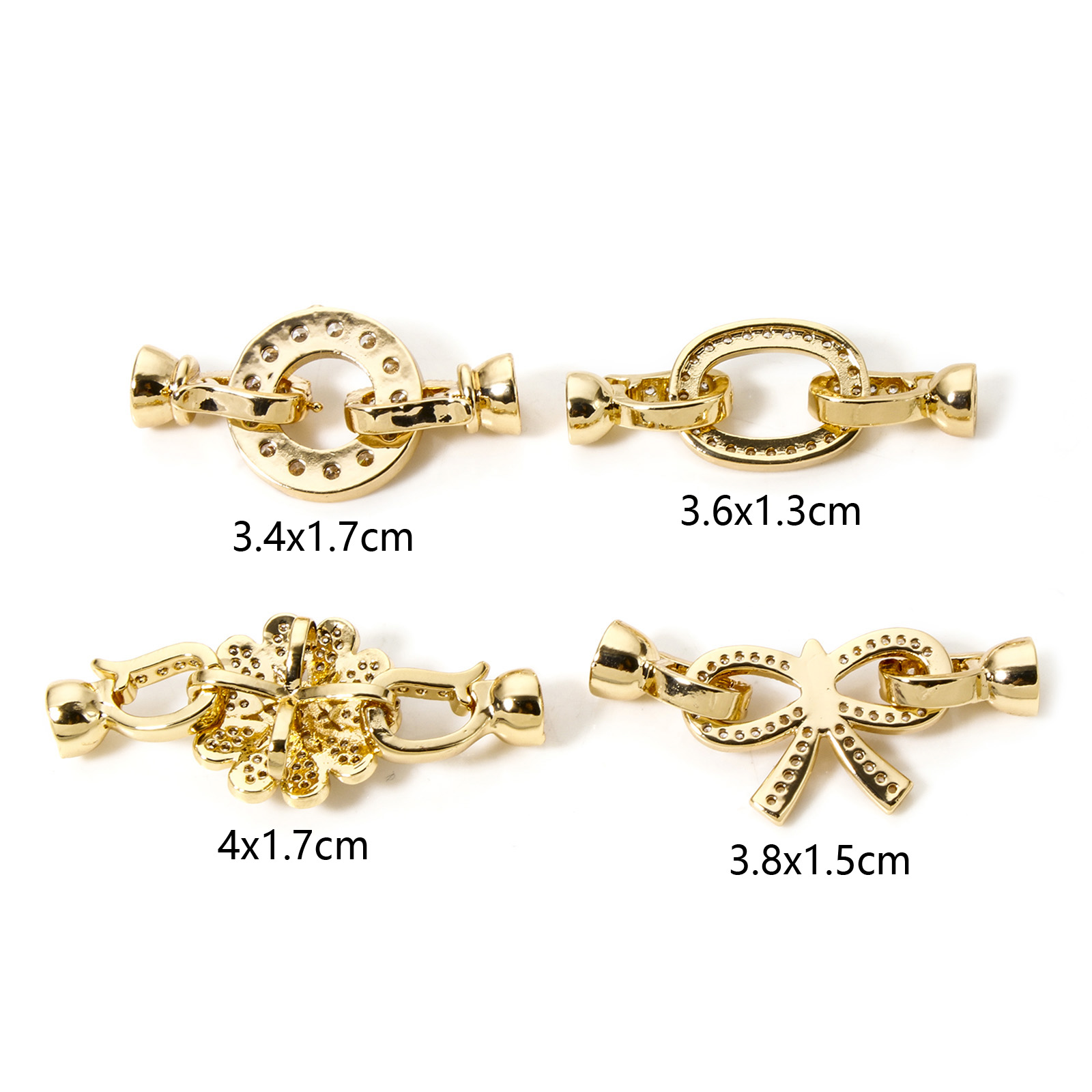 Cierres plegables de latón, la - Gold Plated Jewelry reseña y precio