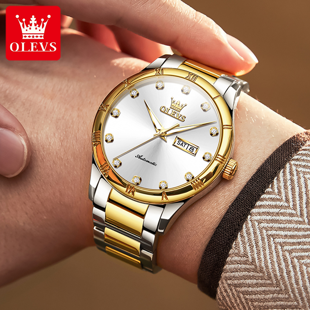 Relojes OLEVS para hombre, rel - Luxury Watch Men reseña y precio