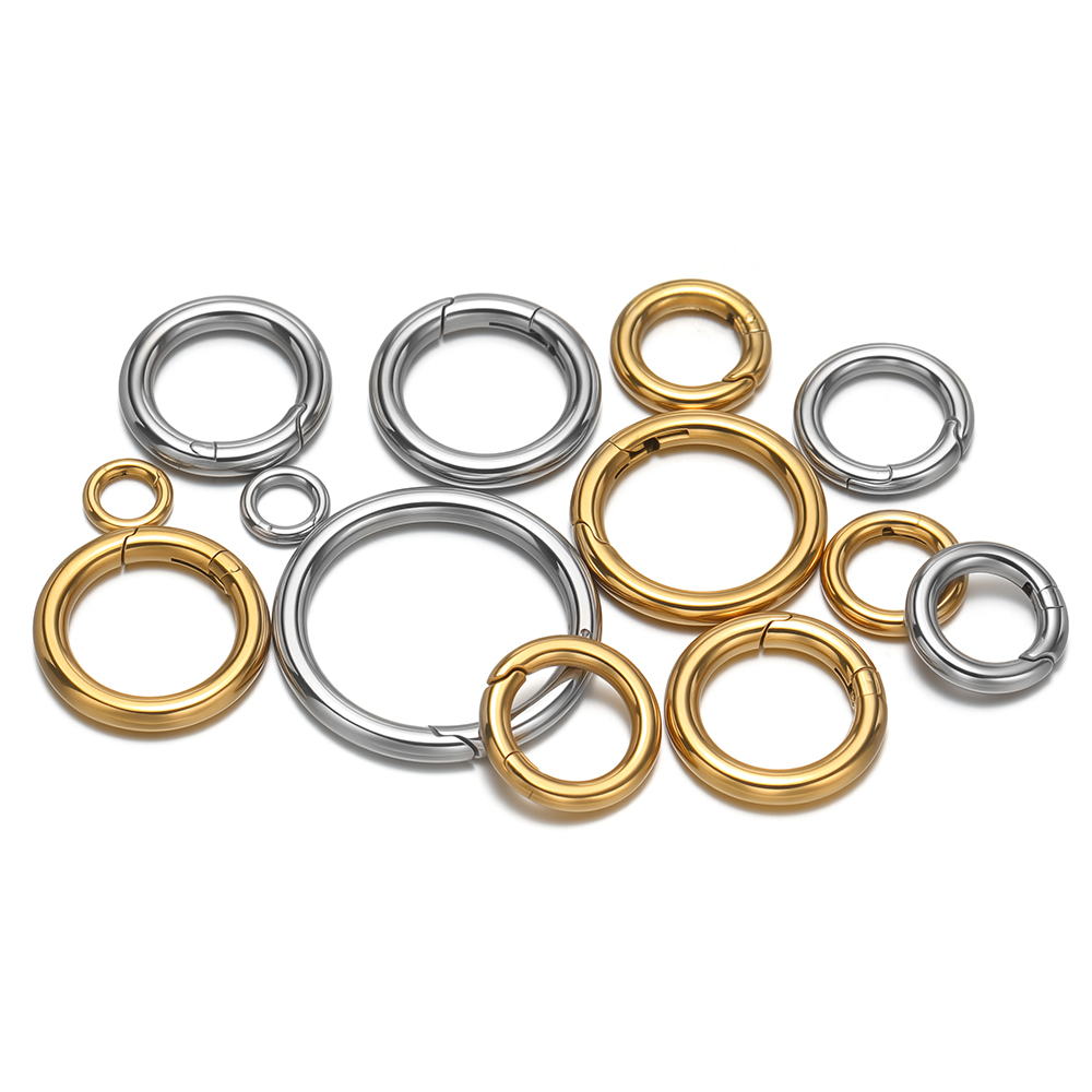 Lote de 2 cierres de resorte r - Gold Plated Jewelry reseña y precio