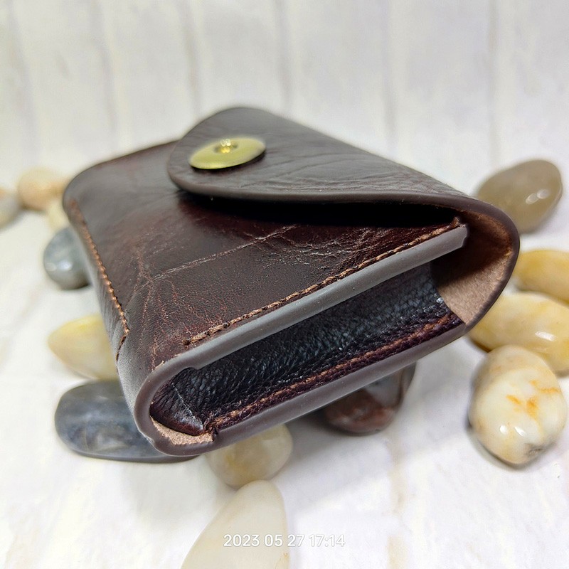 Blongk-Mini riñonera de cuero  - Leather Wallet Men reseña y precio