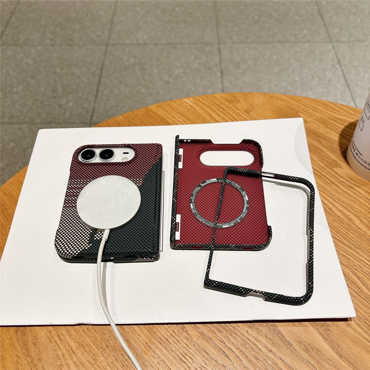 Funda magnética con textura de - Premium Cigar Case reseña y precio