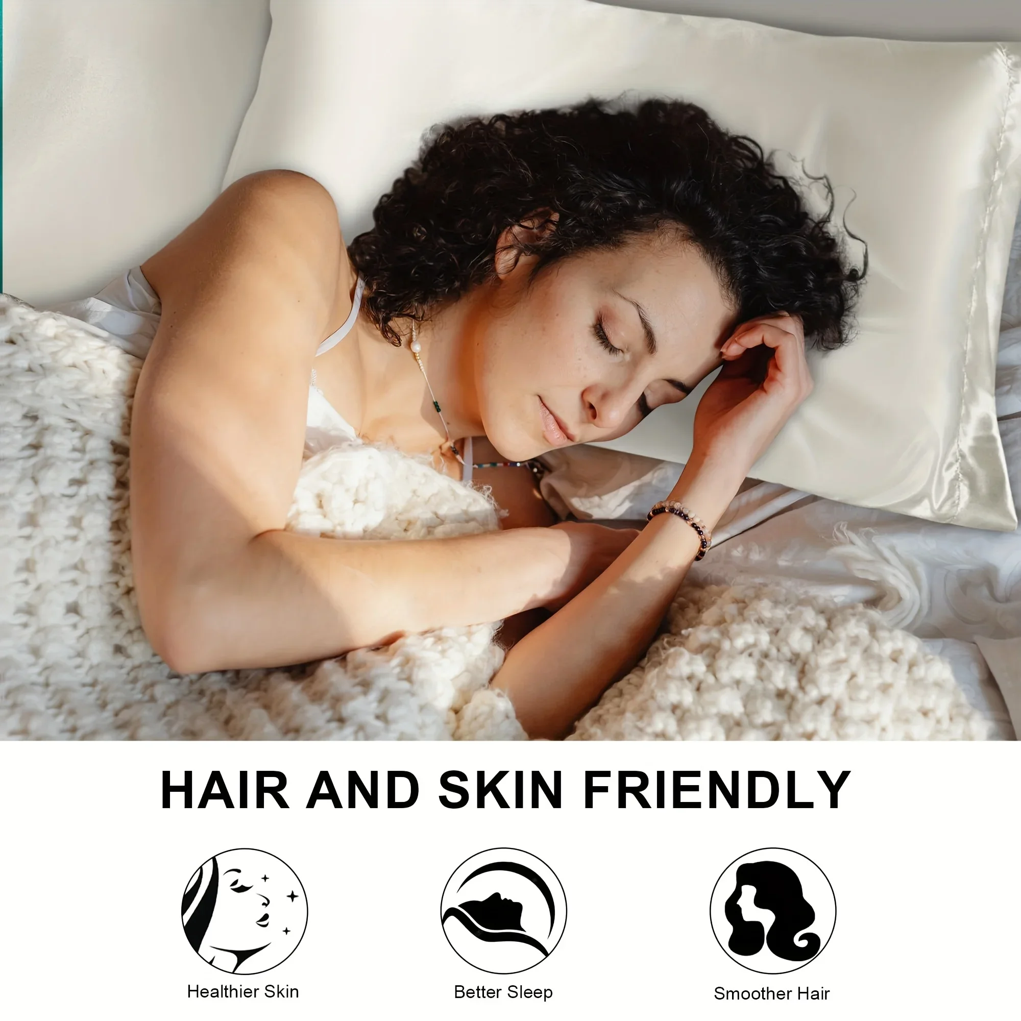 Funda de almohada de satén de  - Silk Pillowcase reseña y precio
