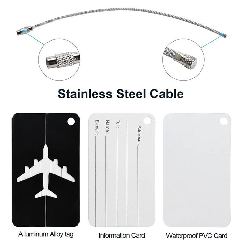 Etiquetas de equipaje de viaje - Travel Luggage Set reseña y precio