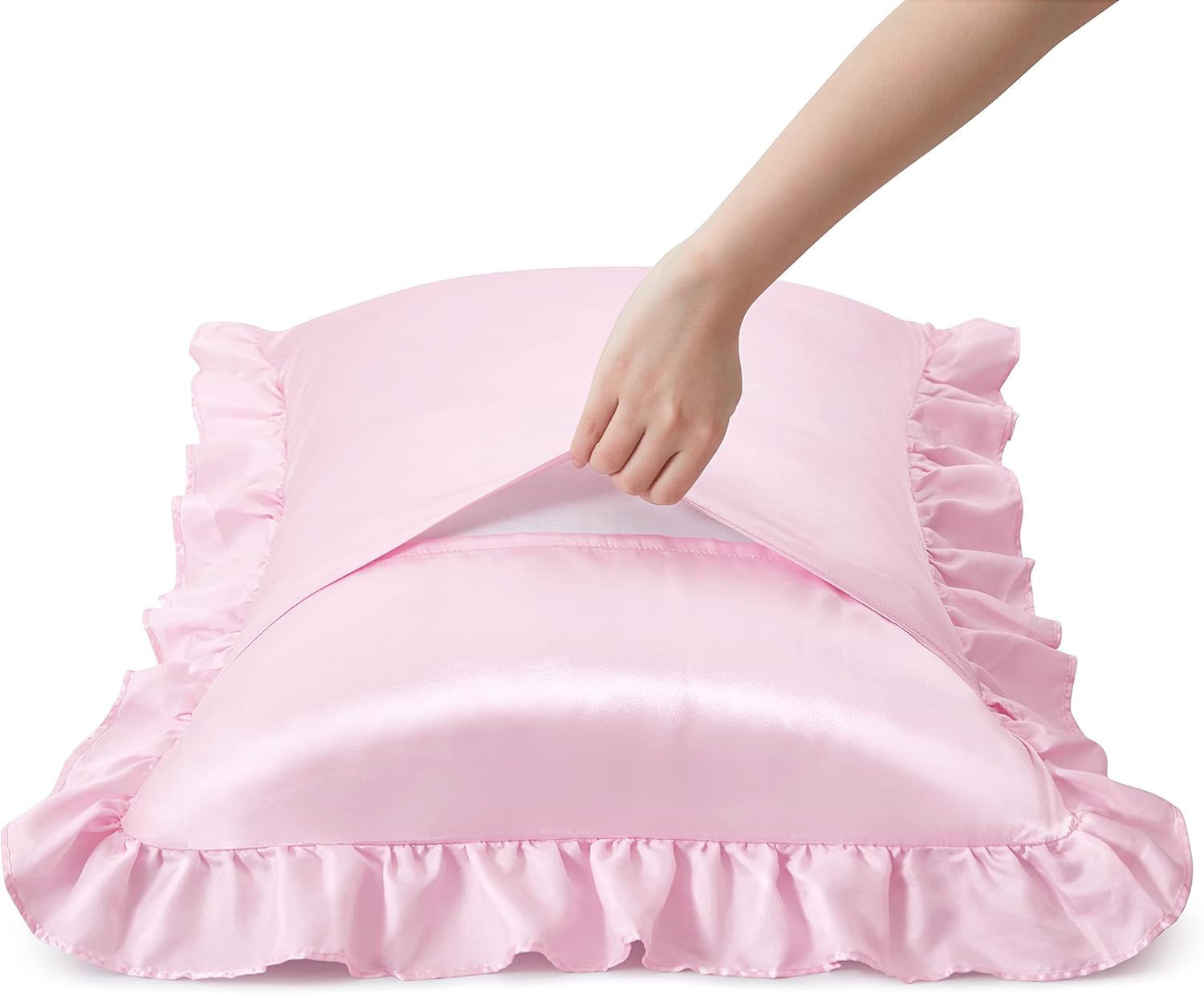 2 Fundas de Almohada de Satén  - Silk Pillowcase reseña y precio