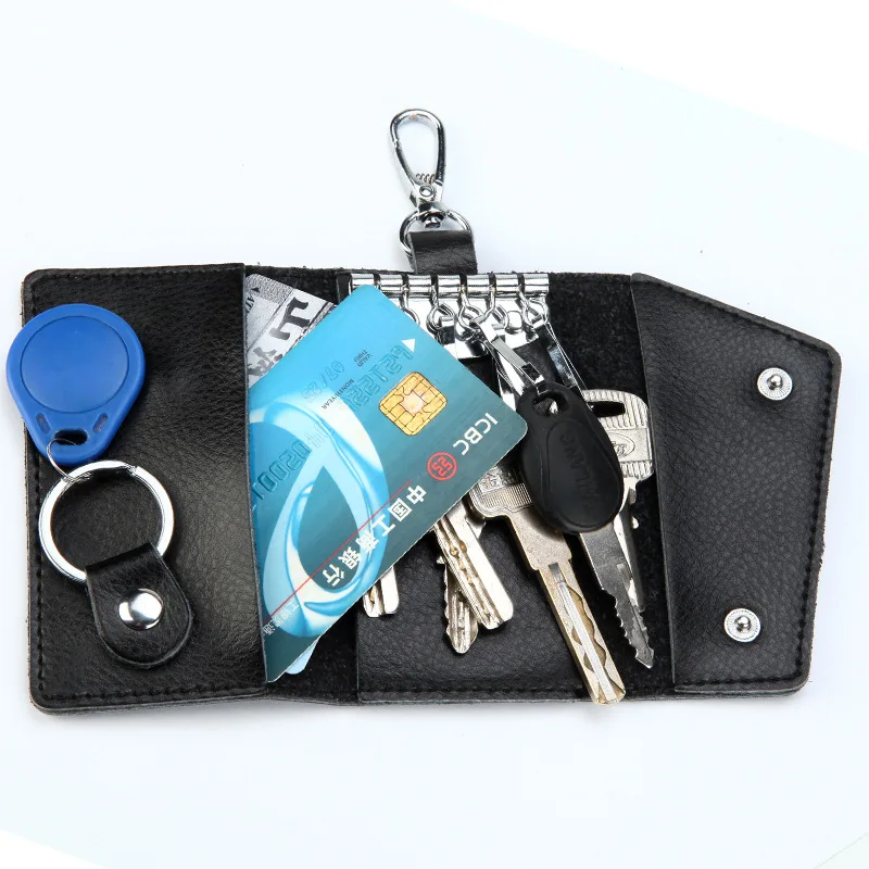 Llavero de Cuero Genuino para  - Leather Wallet Men reseña y precio