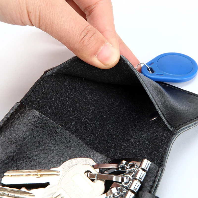 Llavero de Cuero Genuino para  - Leather Wallet Men reseña y precio