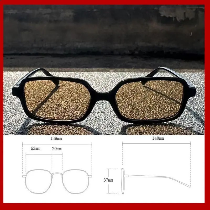 Nuevas Gafas de Sol Rectangula - Sunglasses Uv400 reseña y precio
