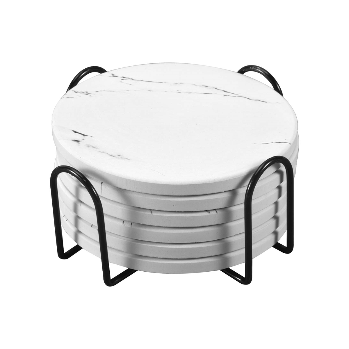 Juego de posavasos de piedra d - Marble Coaster Set reseña y precio