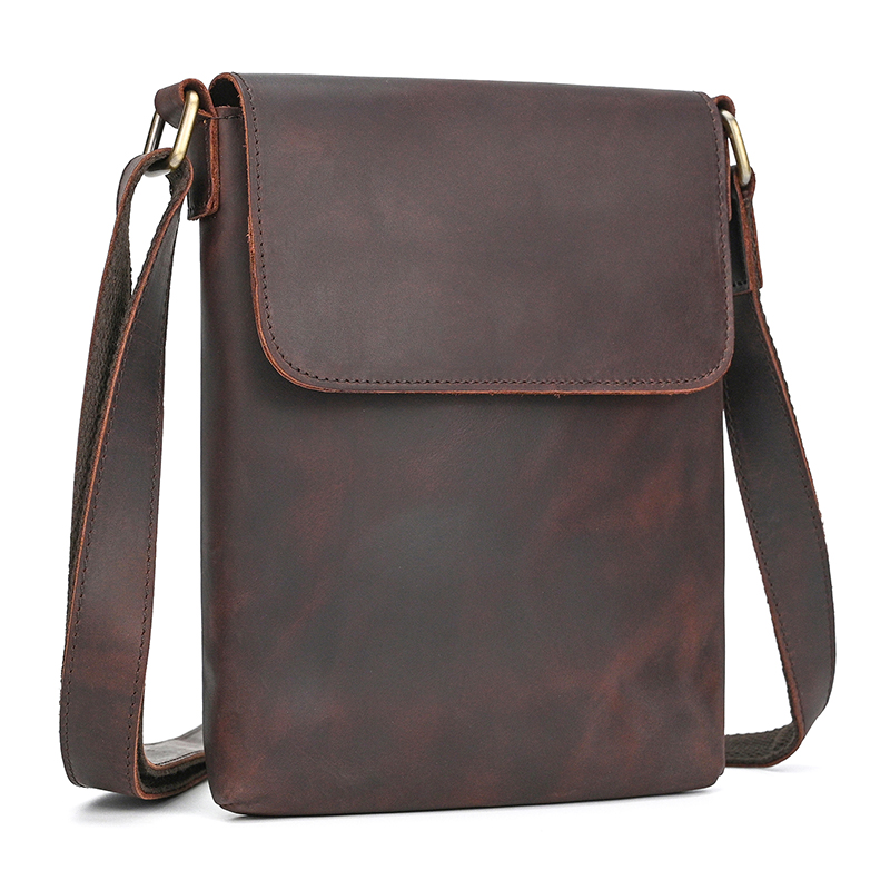 Bolsos pequeños de cuero genui - Leather Wallet Men reseña y precio