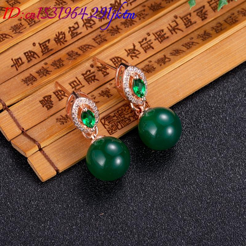 Pendientes de cuentas de Jade  - Gold Plated Jewelry reseña y precio
